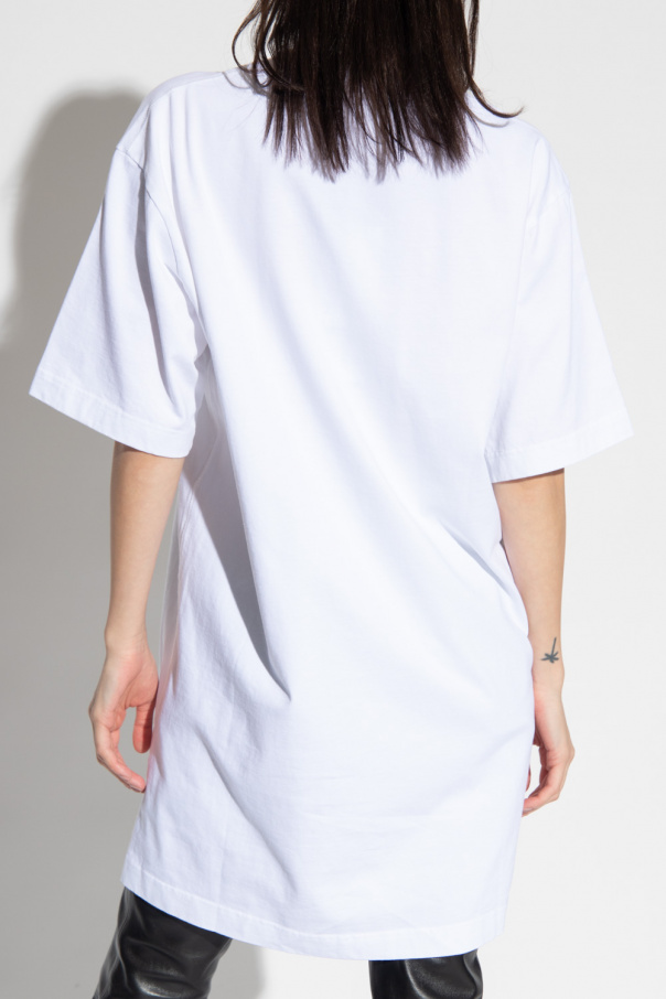 オールインワン・サロペット J. W. Anderson White Knee-Length Dress JW Anderson Knot Front Long Dress | Shopbop